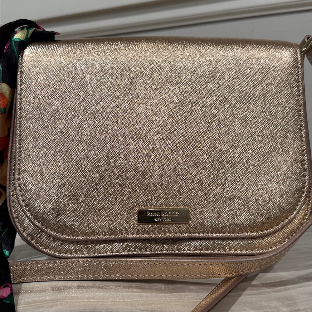 Kate Spade Laurel Way Rose Gold Crossbody - Picture 9 of 17